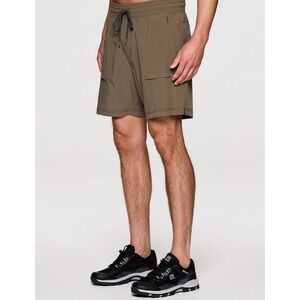 Avalanche Outdoor Supply Company Men's Size LCargo ShortsZip Pockets Olive Green